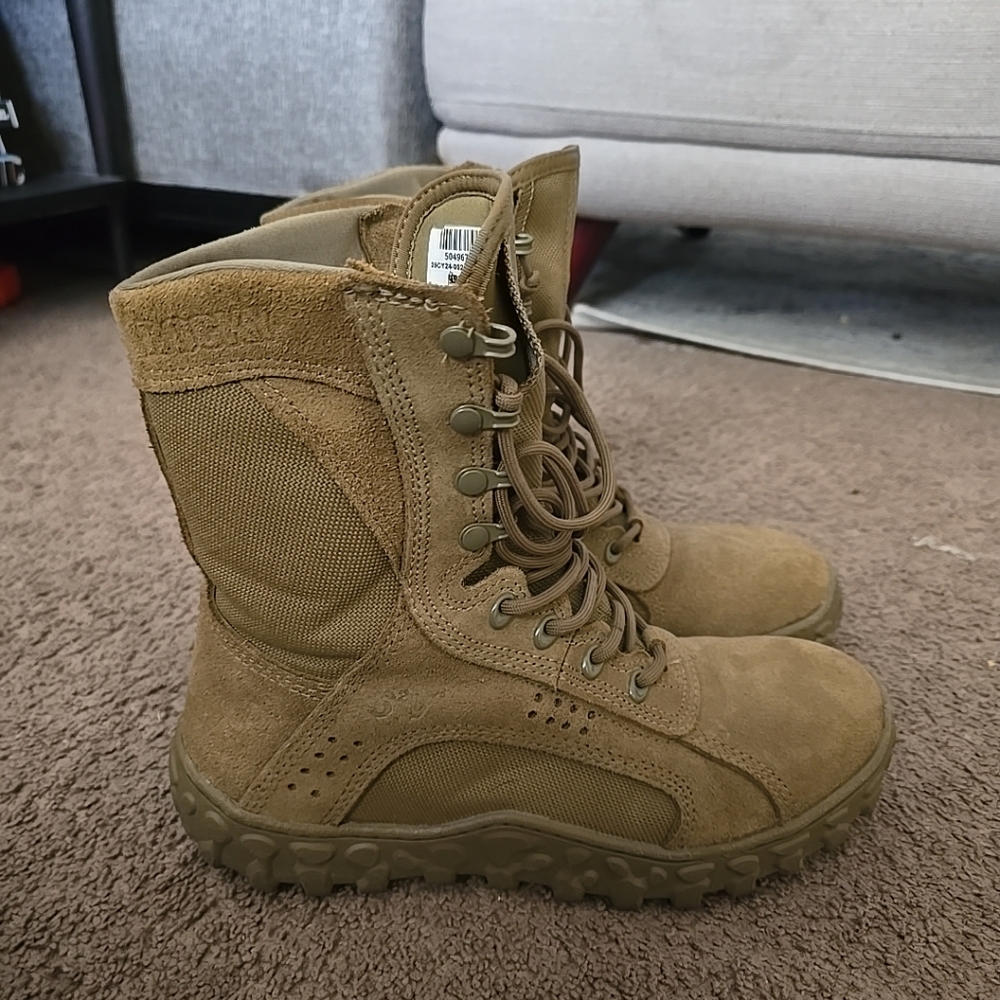 Tactical Tan Combat Boots